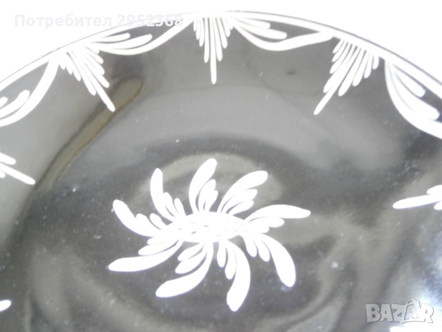 Ръчно изрисувана керамична купа, снимка 3 - Декорация за дома - 44857000