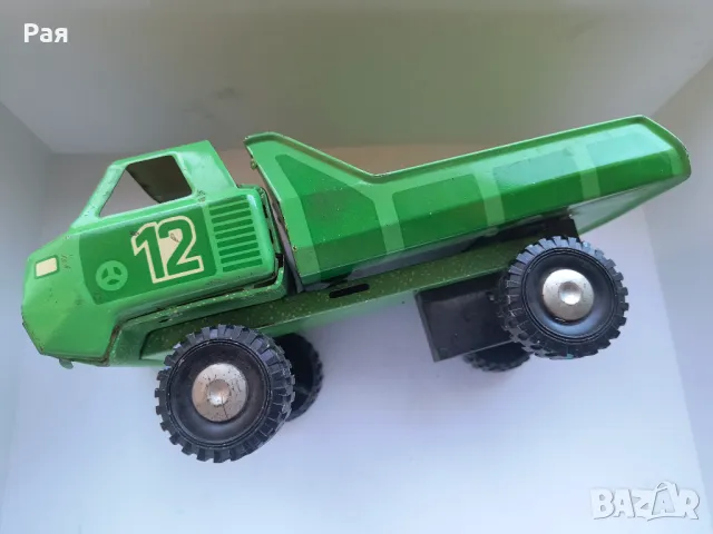 Тенекиен/метален камион играчка Урал номер 12 