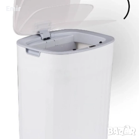 Кош за отпадъци със сензор 12 L - бял, снимка 2 - Други стоки за дома - 52872287
