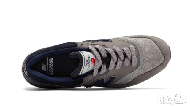 маратонки Made in USA New Balance M997WL x Woolrich : вълнен модел номер 42 ,5, снимка 4 - Маратонки - 47519646