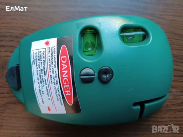 Лазерен нивелир за ъгъл 90 градуса - 20 метра, снимка 2 - Шублери - 43475376