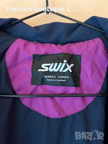 SWIX Дамско яке вятъроустойчиво и водоустойчиво S размер с джобове 🩷, снимка 2 - Якета - 52166549