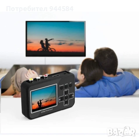 Карта за запис на видео, дигитализира видео директно на картата с памет, 2,3-инчов LCR екран, за VCR, снимка 4 - Друга електроника - 50885974