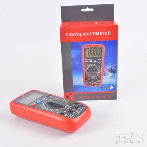 НОВ! Измервателен уред мултицет мултиметър VC61 NCV / 20A / 200uF / 1000V, снимка 2 - Други инструменти - 43229138