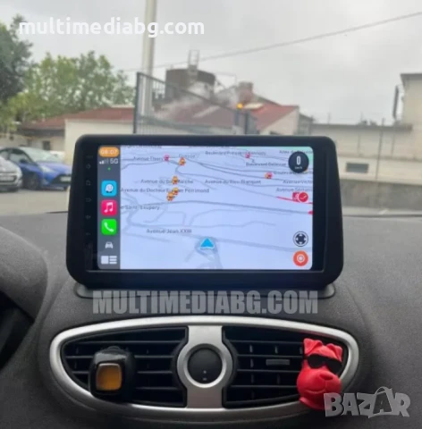 Renault Clio 3 2005г-2014 Мултимедия Навигация Android, снимка 4 - Аксесоари и консумативи - 49843009