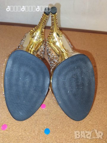 Обувки Gianmarco  Lorenzi, снимка 5 - Дамски обувки на ток - 32721543