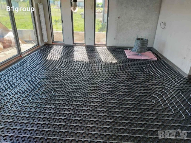 Изграждане на подово отопление с термопомпа или газов котел, снимка 3 - Монтажи - 52169129