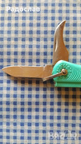 СССР сгъваемо ножче с две остриета , снимка 7 - Ножове - 40525253