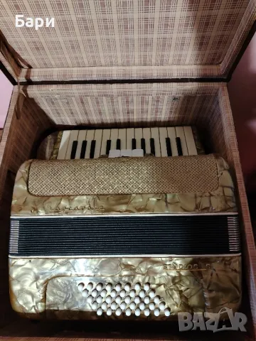 Акордеон  Barcarole/ Баркарола с калъф - 1964 г. , снимка 8 - Акордеони - 48149824