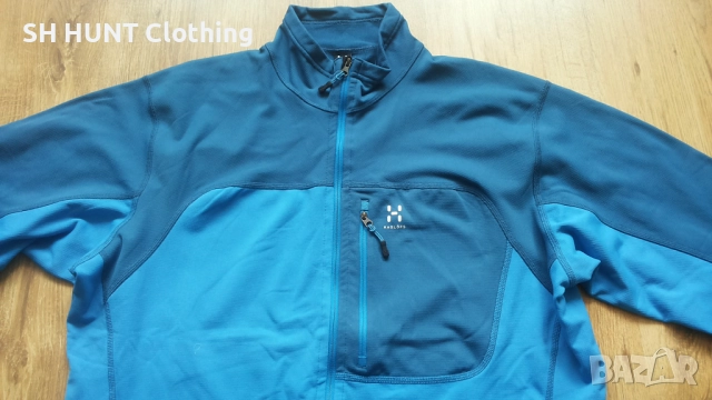 HAGLOFS POLAR Fleece Jacket размер XL поларена горница - 1587, снимка 3 - Екипировка - 52619233