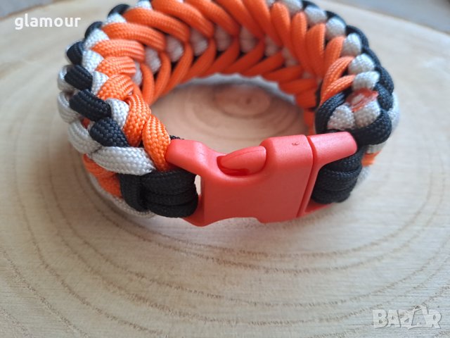 Паракорд гривна за мъже/18/19см/, снимка 11 - Гривни - 34204092