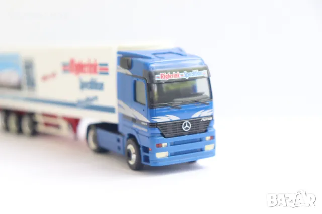 HERPA 1:87 H0 MERCEDES ACTROS КАМИОН TIR МОДЕЛ KОЛИЧКА, снимка 6 - Колекции - 50044689