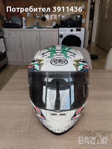 Каска за мотор PREMIER , снимка 3 - Аксесоари и консумативи - 52027512