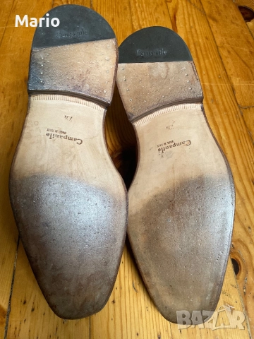  Campanile мъжки обувки кожени 42.5, снимка 7 - Официални обувки - 52774346