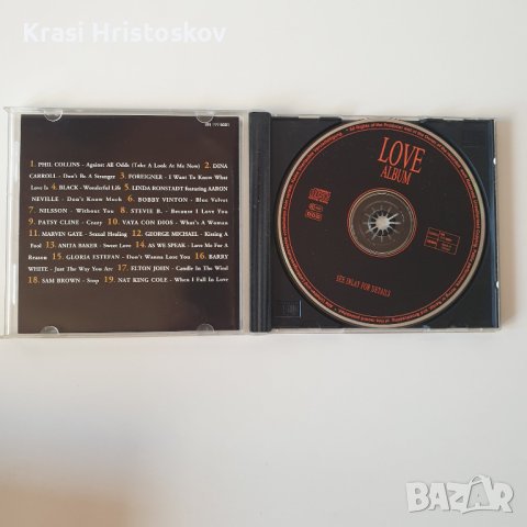 Love Album original artists cd, снимка 2 - CD дискове - 43441862