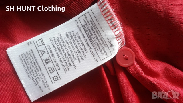 Adidas FC MANCHESTER UNITED Kids Football T-Shirt Размер 5-6 г / 116 см детска футболна тениска 9-66, снимка 11 - Детски тениски и потници - 53126660