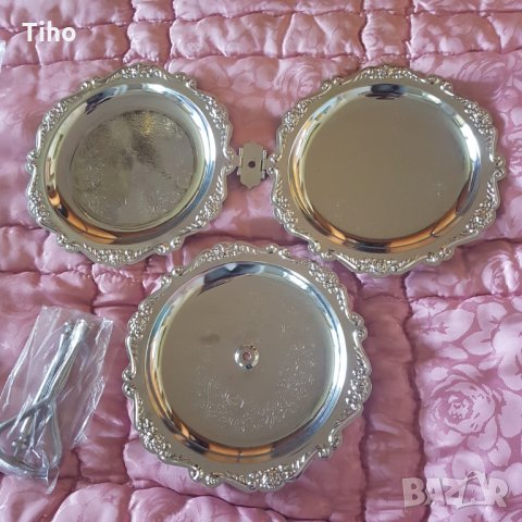 Метални чинийки, снимка 3 - Чинии - 32806092