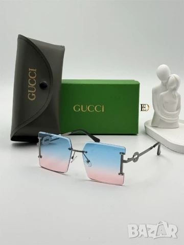 очила с калъф, кутия и ув защита miu miu gucci , снимка 2 - Слънчеви и диоптрични очила - 50766543