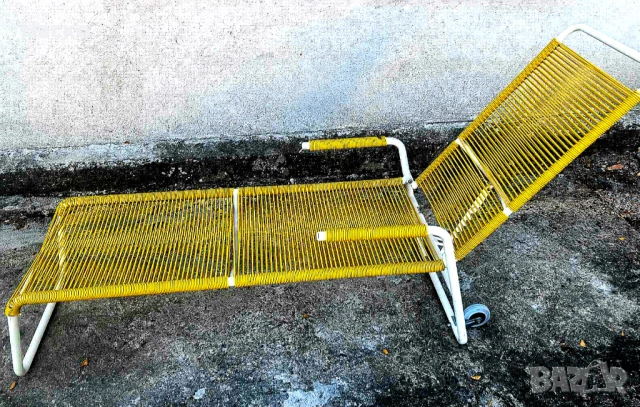Ретро шезлонг , снимка 4 - Други стоки за дома - 51697598