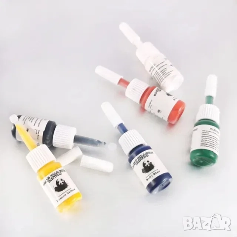 Комплект за татуиране с 3 машинки, тату комплект, машинка за татуиране, тату машинки, снимка 6 - Друго оборудване - 52213349