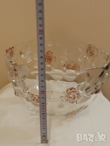 Кристална купа, салатиера Walther Glas,Германия. , снимка 4 - Сервизи - 43500587