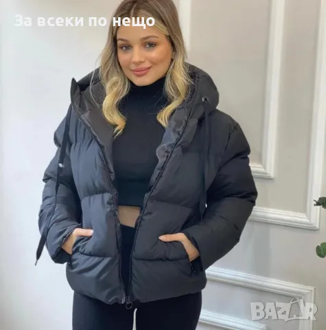 Дамско зимно яке - 2 налични цвята Код LFS112, снимка 3 - Якета - 47585819