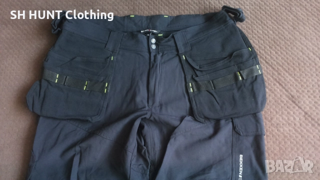 Bekken & Strom MOELV HÅNDVERKSBUKSE 4-VEIS STRETCH Pant размер 3XL еластичен работен панталон W4-527, снимка 4 - Панталони - 52027938