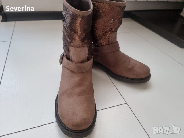 Twinset Simona Barbieri *Естествена кожа боти 36, снимка 7 - Дамски боти - 43292366