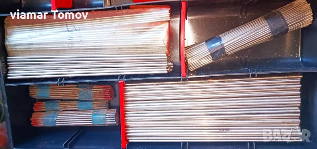 електроди вольфрамови  за заварка Z червени сиви златни сини, снимка 4 - Други инструменти - 49319612