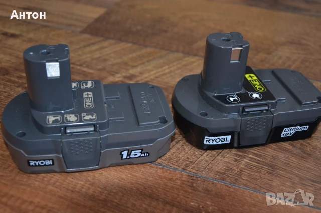 Нови оригинални батерии Ryobi 18V, снимка 3 - Винтоверти - 48249074
