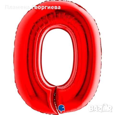 Фолиев балон в червено, снимка 3 - Други - 50786946