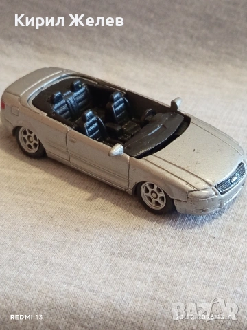 Метална количка AUDI A4 много красива за КОЛЕКЦИЯ ДЕКОРАЦИЯ 34180