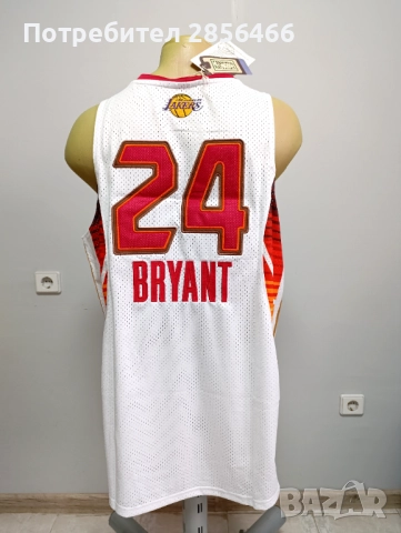 Мъжки потник Mitchell&Ness Kobe Bryant Los Angeles Lakers NBA All-Star размер XL , XXL, снимка 2 - Тениски - 51966295