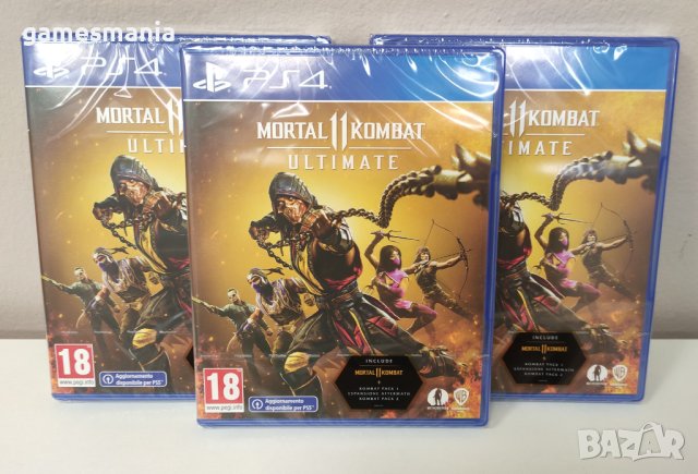 [ps4]! Ниска цена! Mortal Kombat 11 Ultimate Edition / НОВИ/
