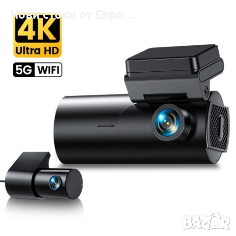 GKU D600Pro 4K WiFi GPS с 1.47-инчов IPS екран, видеорегистратор