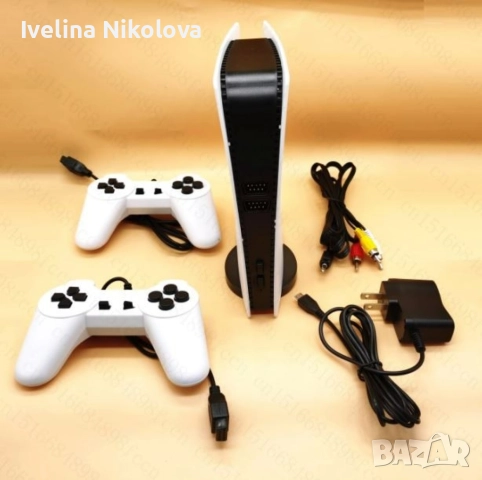 Мини конзола с 2 джойстика и 200 вградени игри PST1, снимка 4 - PlayStation конзоли - 52451723