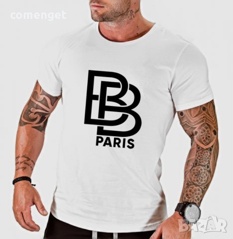 Мъжки тениски BB HARLEM Paris! Поръчай с твоя идея!, снимка 2 - Тениски - 28246963