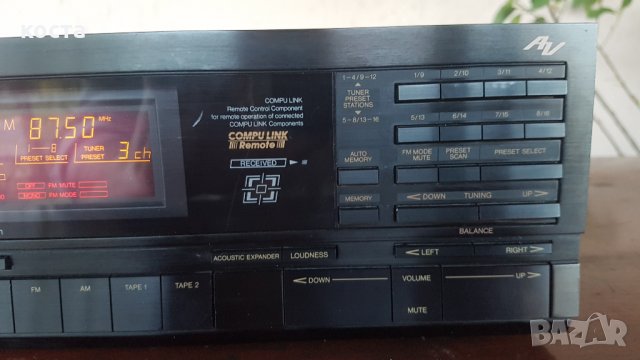 JVC RX-550V, снимка 4 - Ресийвъри, усилватели, смесителни пултове - 33227611