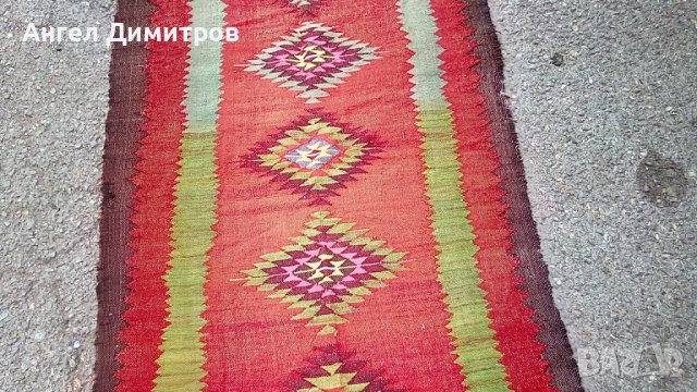 Стар чипровски килим пътека , снимка 4 - Антикварни и старинни предмети - 37274836
