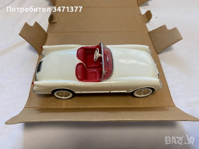 Колекционерска количка 1953 Corvette Convertible, снимка 2 - Колекции - 43961549