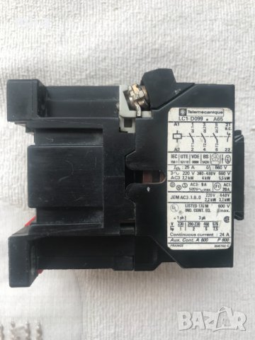 TELEMECANIQUE КОНТАКТОР LC1 D0910/ LC1 D099 - 25A/4 ПОЛЮСАПОЛЮСА, снимка 5 - Други - 39619138