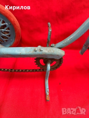 Старо детско колело триколка!, снимка 5 - Антикварни и старинни предмети - 53512271