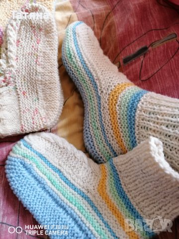 Ръчно плетени чорапи , снимка 5 - Други - 38096511