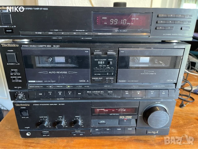 Technics комплект тунер /дек/усилвател, снимка 6 - Ресийвъри, усилватели, смесителни пултове - 51308195