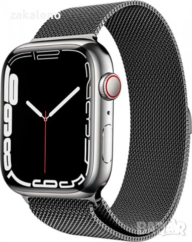 Метална верижка каишка Apple Watch 2/3/4/5/6/7/SE 38/40/41/42/44/45, снимка 10 - Аксесоари за Apple - 37765559