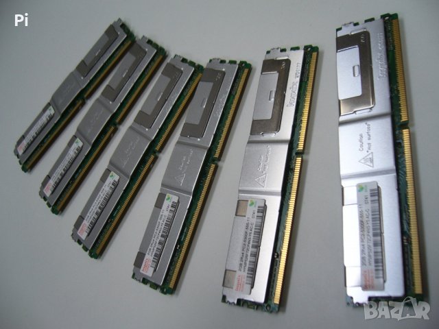 Сървърна памет 2gb Hynix DDR2-667mhz ECC, PC2-5300, Ram 24бр., снимка 3 - RAM памет - 12022260