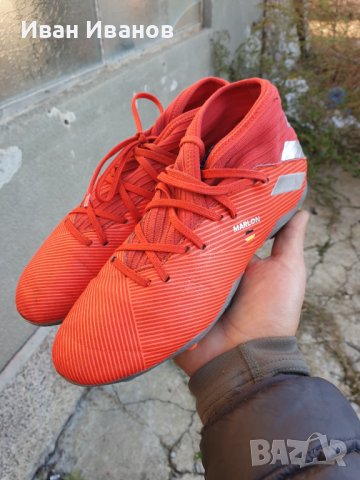 бутонки  Adidas Nemeziz 19.3 FG  номер 37-38, снимка 14 - Футбол - 36479512