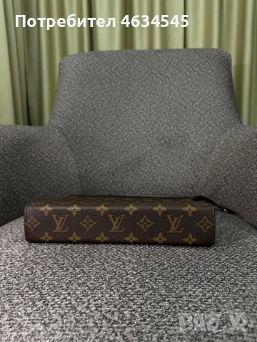 КАТО ЧИСТО НОВ Louis Vuitton Clutch, снимка 7 - Чанти - 52523585