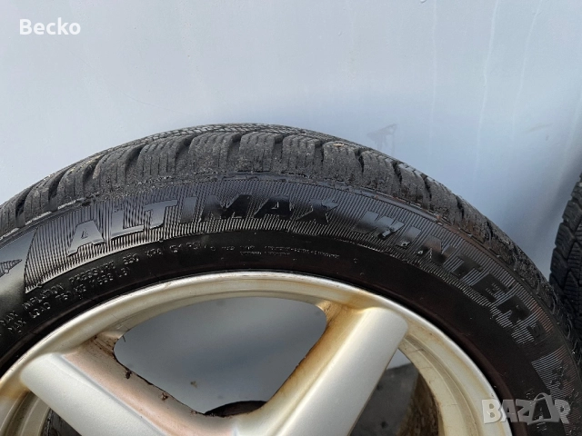 Лети джанти 17 5х110, Алфа Ромео 159, зимни гуми 225/50/17, снимка 6 - Гуми и джанти - 52806911