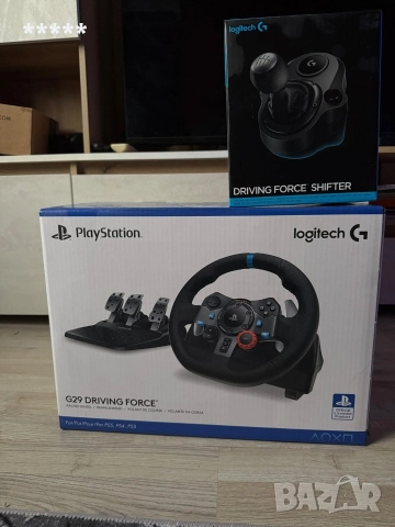 Logitech Driving Force G29-Волан с педали и Driving Force Shifter
